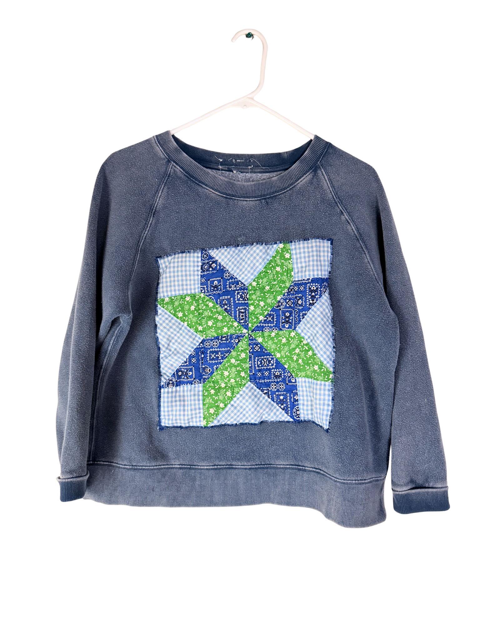 Quilted Crewneck