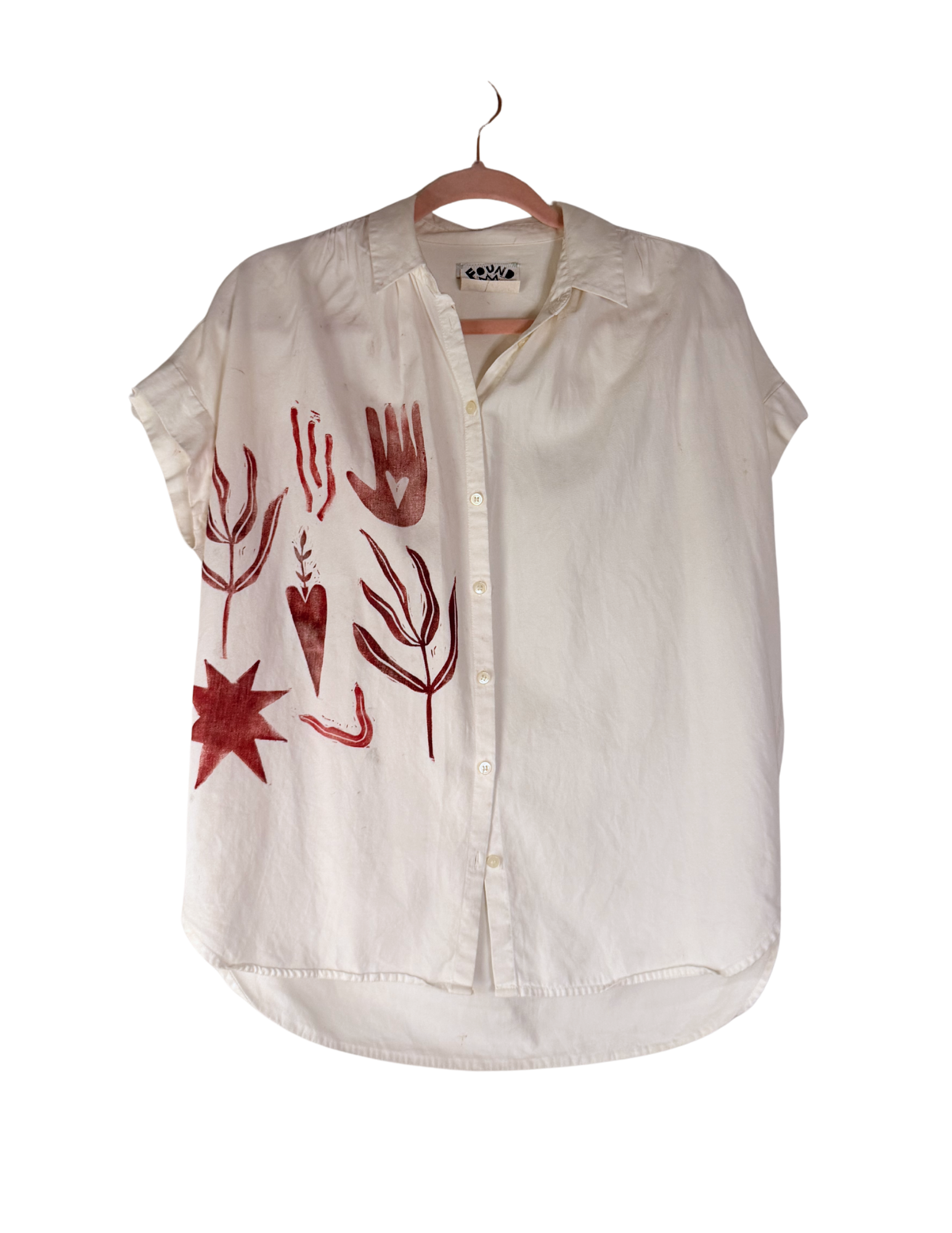 Upcycled Button Down